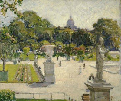 Luxembourg Gardens by George Oberteuffer